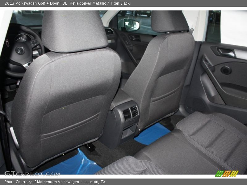 Reflex Silver Metallic / Titan Black 2013 Volkswagen Golf 4 Door TDI