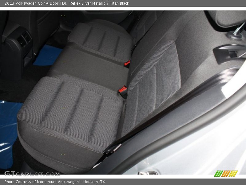 Reflex Silver Metallic / Titan Black 2013 Volkswagen Golf 4 Door TDI