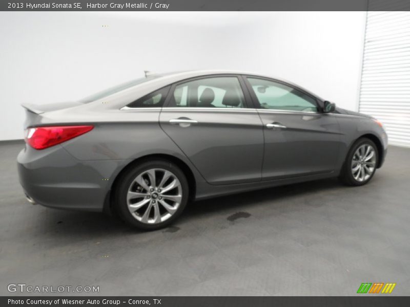 Harbor Gray Metallic / Gray 2013 Hyundai Sonata SE