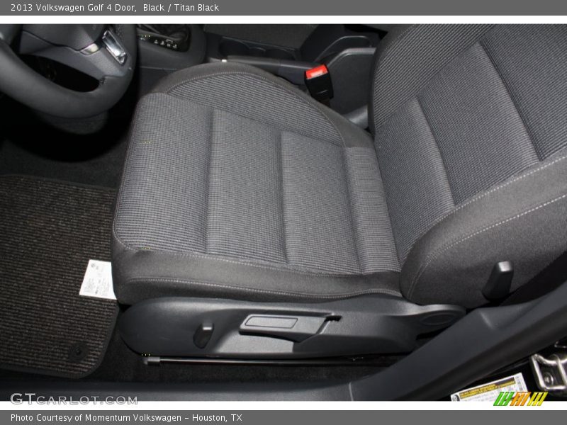 Black / Titan Black 2013 Volkswagen Golf 4 Door