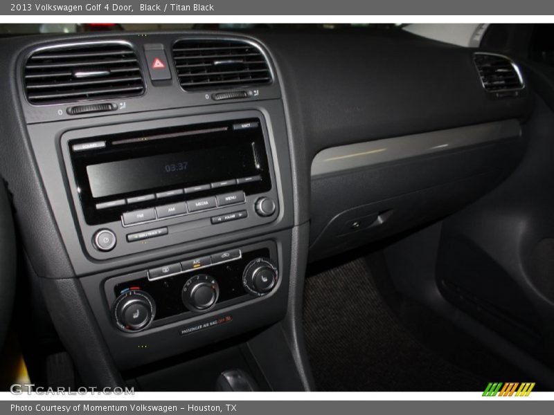 Black / Titan Black 2013 Volkswagen Golf 4 Door