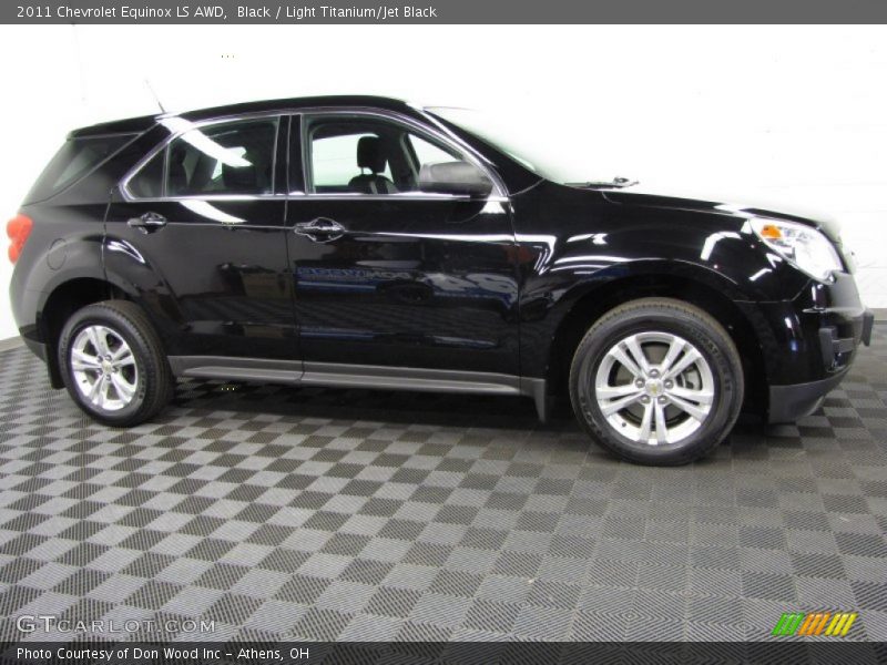 Black / Light Titanium/Jet Black 2011 Chevrolet Equinox LS AWD