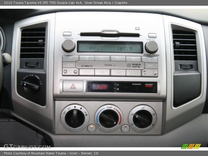 Silver Streak Mica / Graphite 2010 Toyota Tacoma V6 SR5 TRD Double Cab 4x4