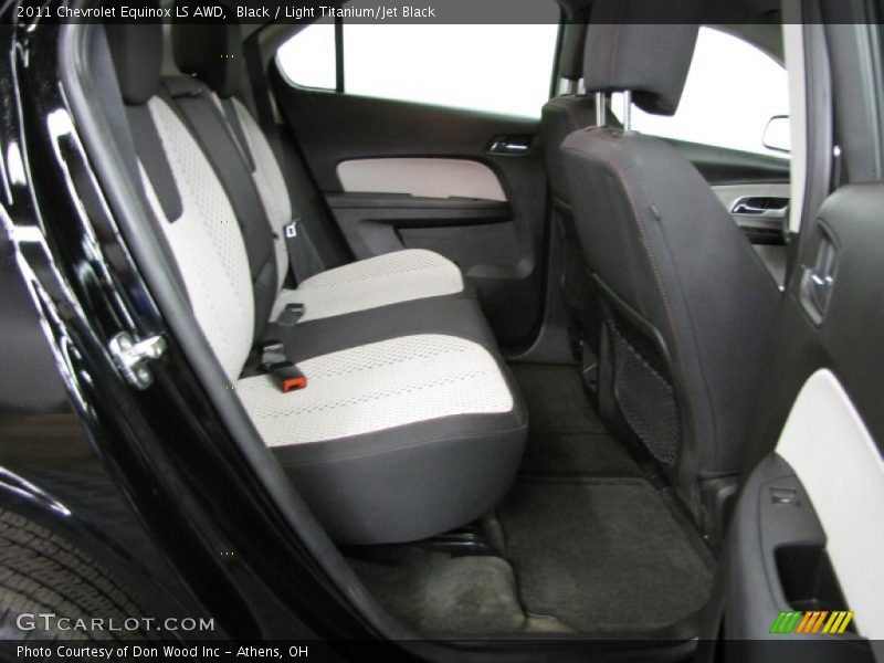 Black / Light Titanium/Jet Black 2011 Chevrolet Equinox LS AWD