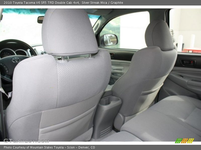 Silver Streak Mica / Graphite 2010 Toyota Tacoma V6 SR5 TRD Double Cab 4x4