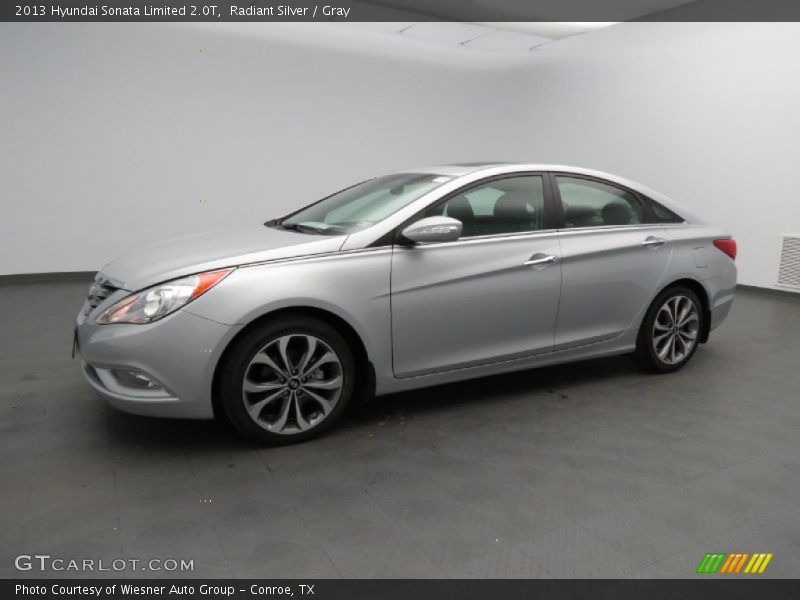 Radiant Silver / Gray 2013 Hyundai Sonata Limited 2.0T