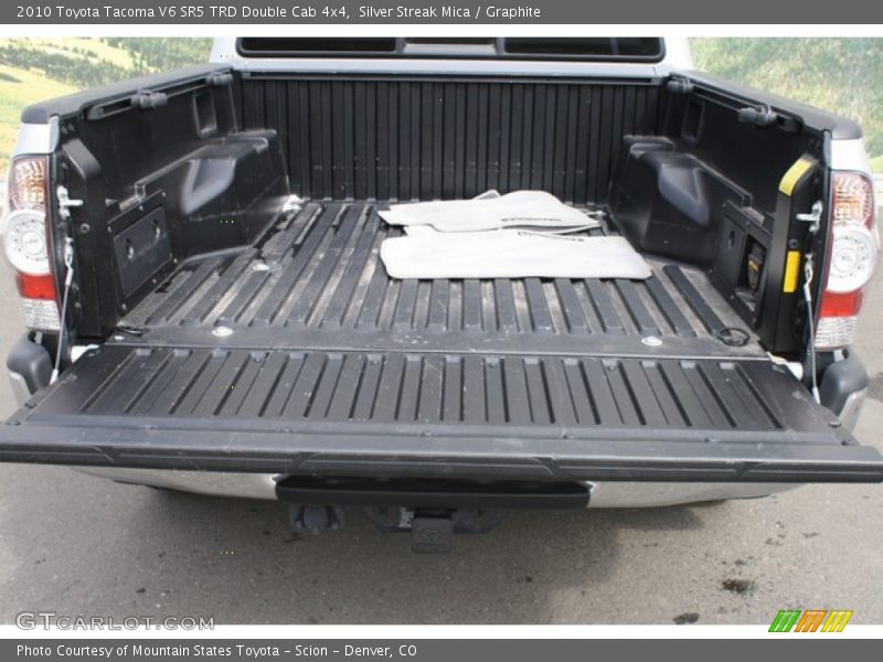 Silver Streak Mica / Graphite 2010 Toyota Tacoma V6 SR5 TRD Double Cab 4x4