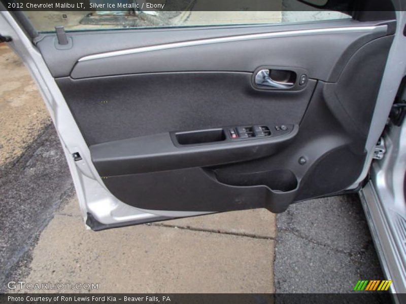 Silver Ice Metallic / Ebony 2012 Chevrolet Malibu LT