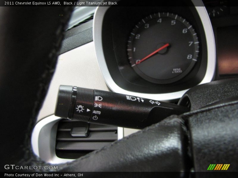 Black / Light Titanium/Jet Black 2011 Chevrolet Equinox LS AWD