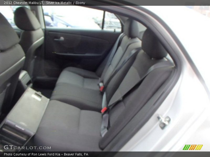 Silver Ice Metallic / Ebony 2012 Chevrolet Malibu LT