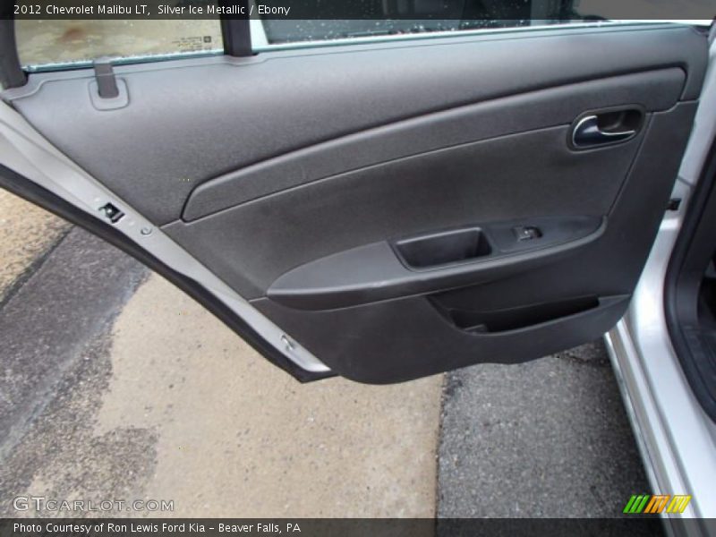 Silver Ice Metallic / Ebony 2012 Chevrolet Malibu LT