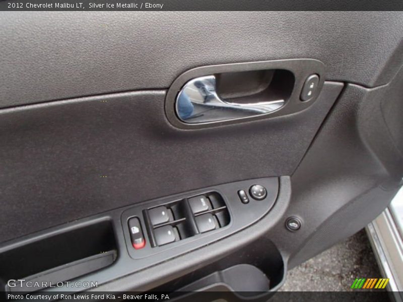 Silver Ice Metallic / Ebony 2012 Chevrolet Malibu LT