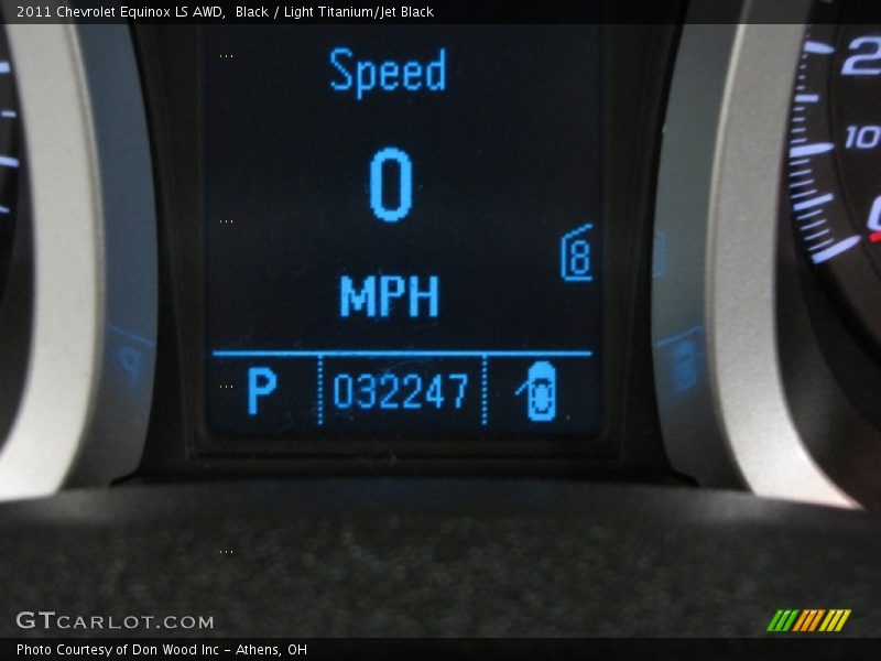 Black / Light Titanium/Jet Black 2011 Chevrolet Equinox LS AWD