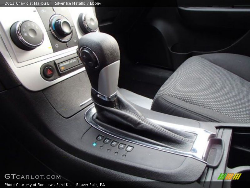 Silver Ice Metallic / Ebony 2012 Chevrolet Malibu LT
