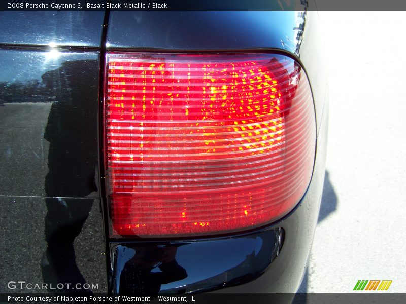 Basalt Black Metallic / Black 2008 Porsche Cayenne S
