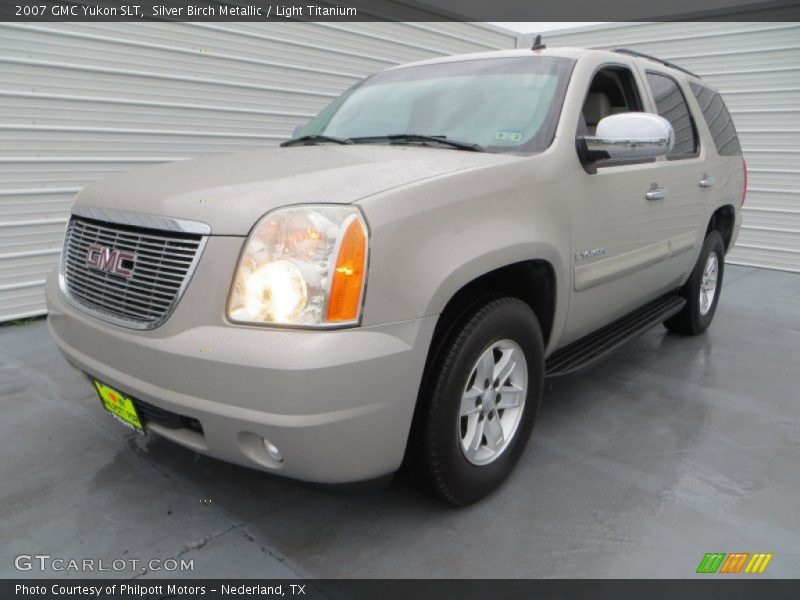 Silver Birch Metallic / Light Titanium 2007 GMC Yukon SLT
