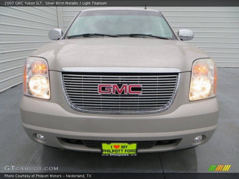 Silver Birch Metallic / Light Titanium 2007 GMC Yukon SLT
