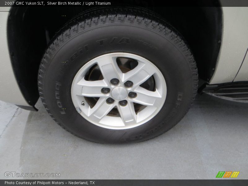 Silver Birch Metallic / Light Titanium 2007 GMC Yukon SLT