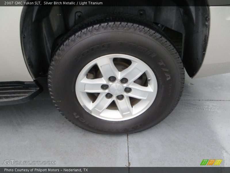 Silver Birch Metallic / Light Titanium 2007 GMC Yukon SLT