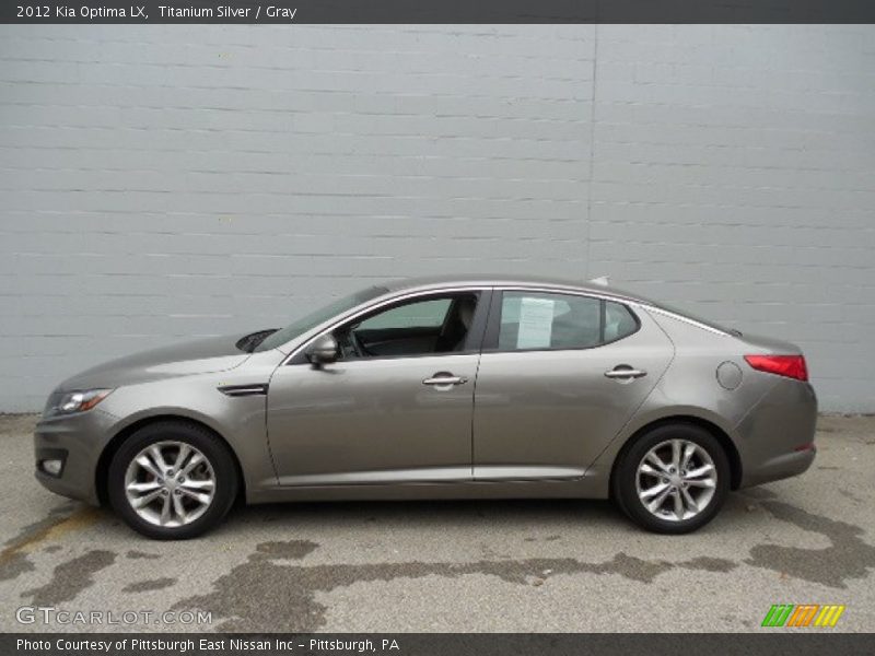  2012 Optima LX Titanium Silver