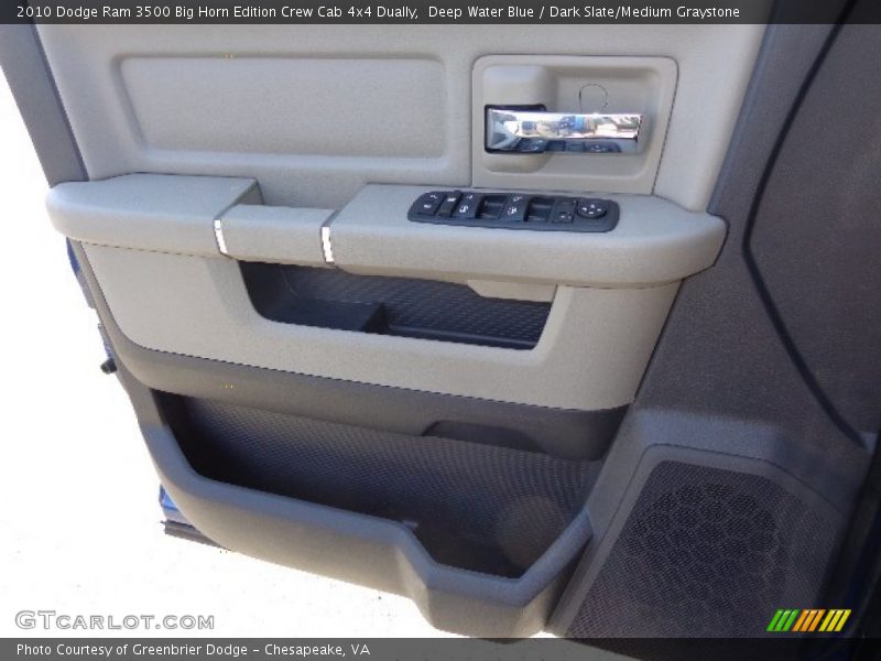 Deep Water Blue / Dark Slate/Medium Graystone 2010 Dodge Ram 3500 Big Horn Edition Crew Cab 4x4 Dually