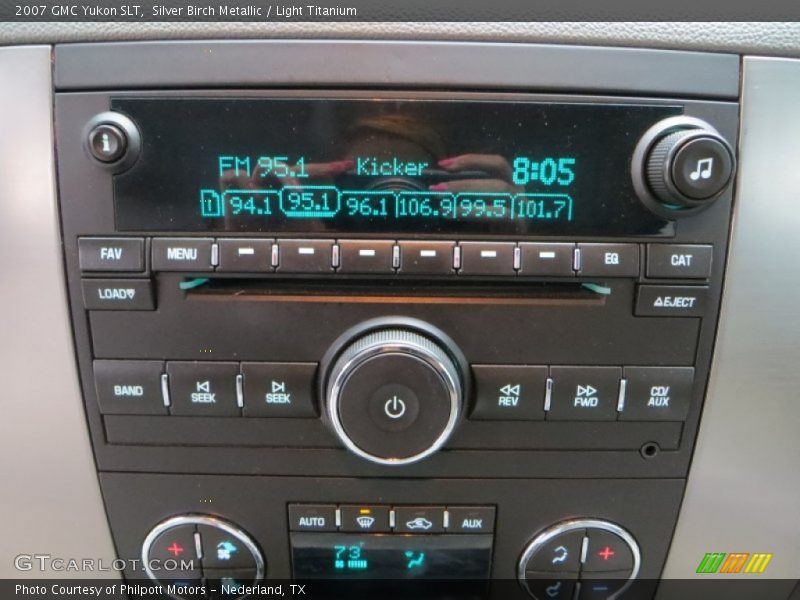 Silver Birch Metallic / Light Titanium 2007 GMC Yukon SLT