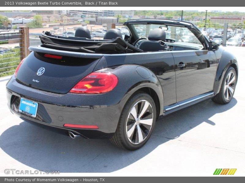 Black / Titan Black 2013 Volkswagen Beetle Turbo Convertible