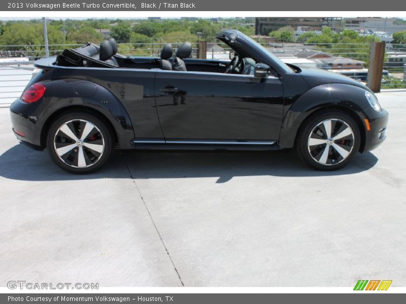 Black / Titan Black 2013 Volkswagen Beetle Turbo Convertible