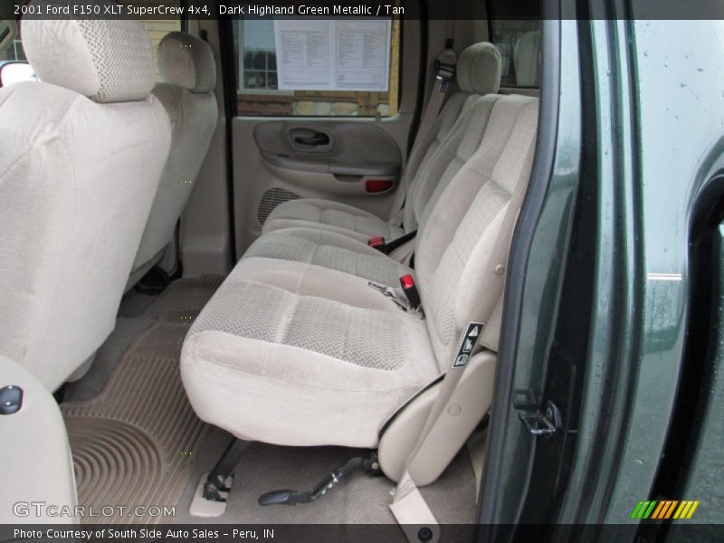 Rear Seat of 2001 F150 XLT SuperCrew 4x4