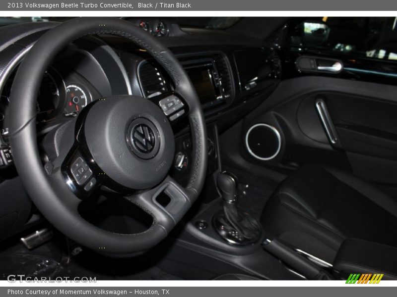 Black / Titan Black 2013 Volkswagen Beetle Turbo Convertible