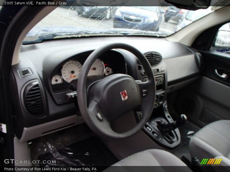 Dashboard of 2005 VUE 