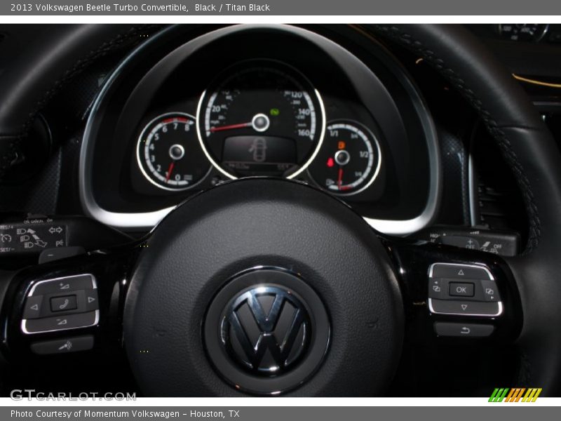 Black / Titan Black 2013 Volkswagen Beetle Turbo Convertible