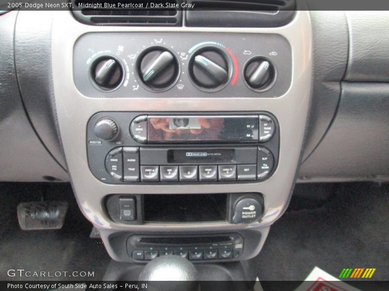 Midnight Blue Pearlcoat / Dark Slate Gray 2005 Dodge Neon SXT
