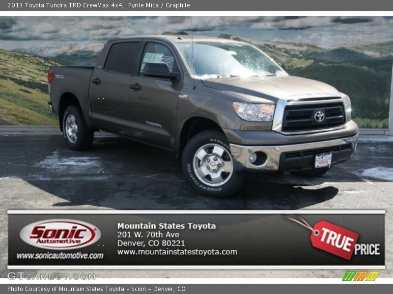 Pyrite Mica / Graphite 2013 Toyota Tundra TRD CrewMax 4x4