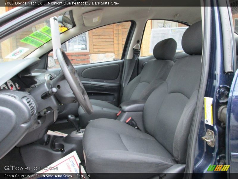 Midnight Blue Pearlcoat / Dark Slate Gray 2005 Dodge Neon SXT