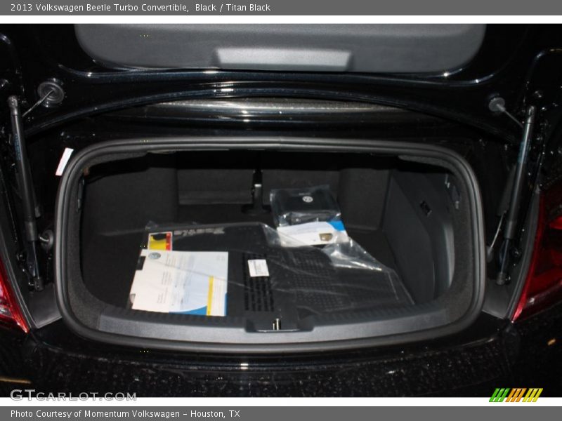 Black / Titan Black 2013 Volkswagen Beetle Turbo Convertible