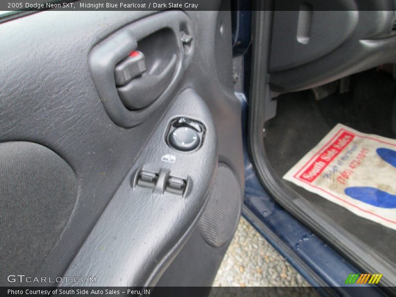 Midnight Blue Pearlcoat / Dark Slate Gray 2005 Dodge Neon SXT