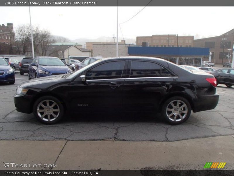 Black Clearcoat / Dark Charcoal 2006 Lincoln Zephyr