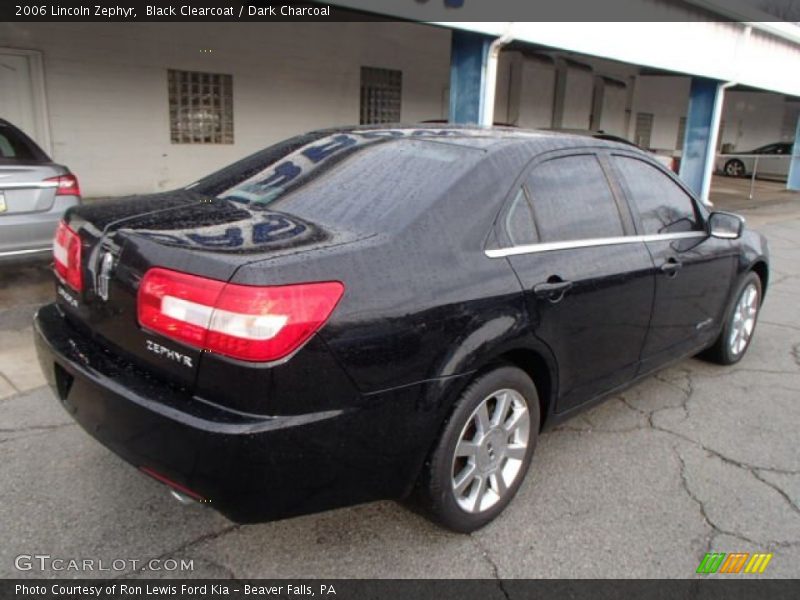 Black Clearcoat / Dark Charcoal 2006 Lincoln Zephyr