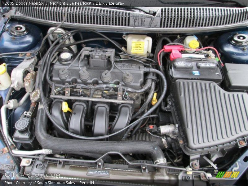 Midnight Blue Pearlcoat / Dark Slate Gray 2005 Dodge Neon SXT