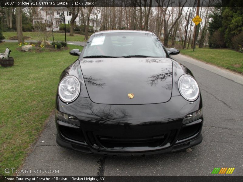 Black / Black 2007 Porsche 911 Carrera S Coupe
