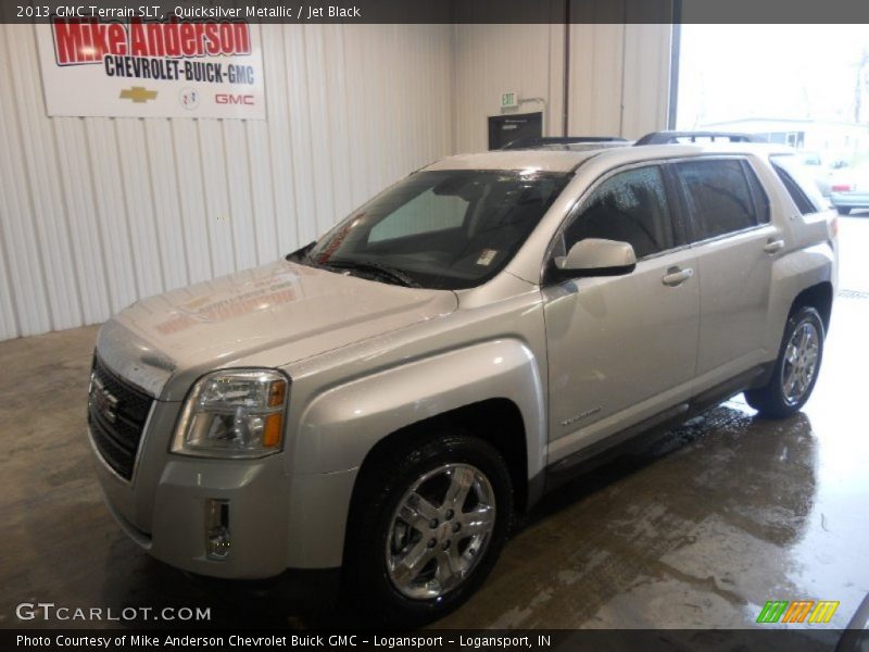 Quicksilver Metallic / Jet Black 2013 GMC Terrain SLT
