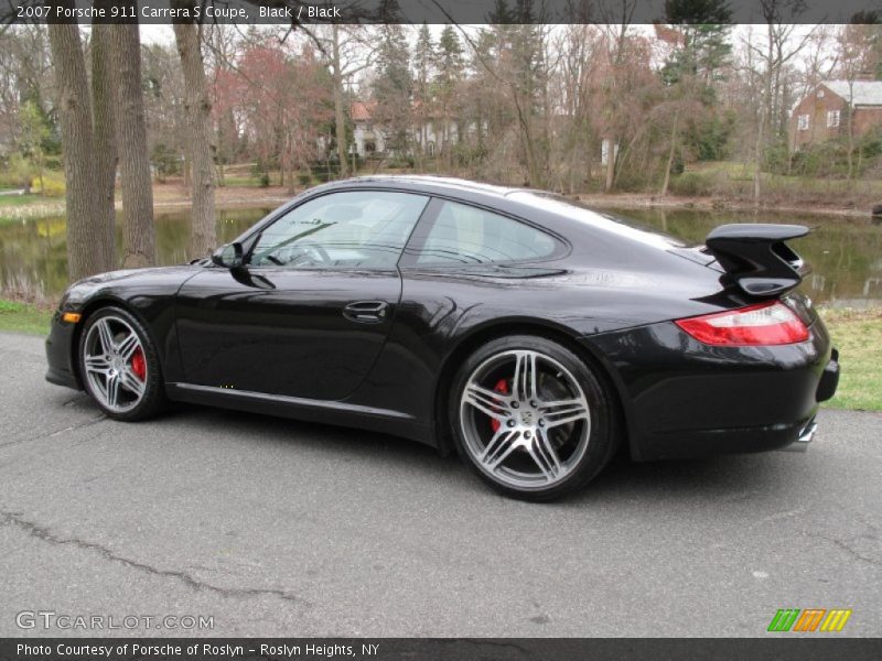 Black / Black 2007 Porsche 911 Carrera S Coupe