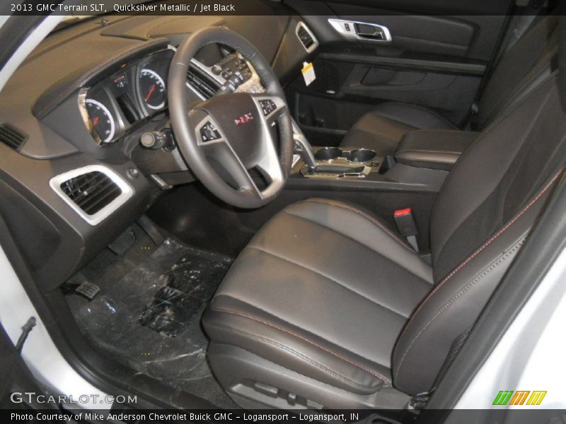 Quicksilver Metallic / Jet Black 2013 GMC Terrain SLT