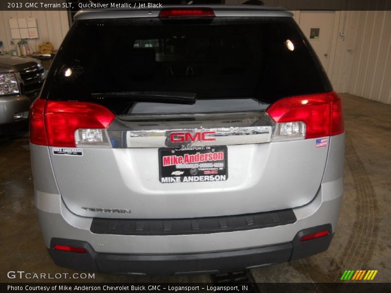 Quicksilver Metallic / Jet Black 2013 GMC Terrain SLT