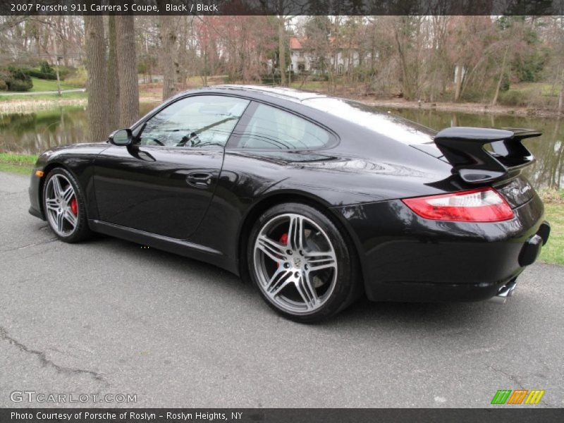 Black / Black 2007 Porsche 911 Carrera S Coupe