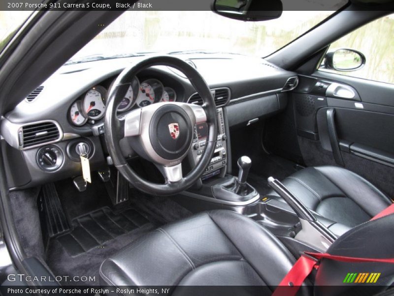  2007 911 Carrera S Coupe Black Interior