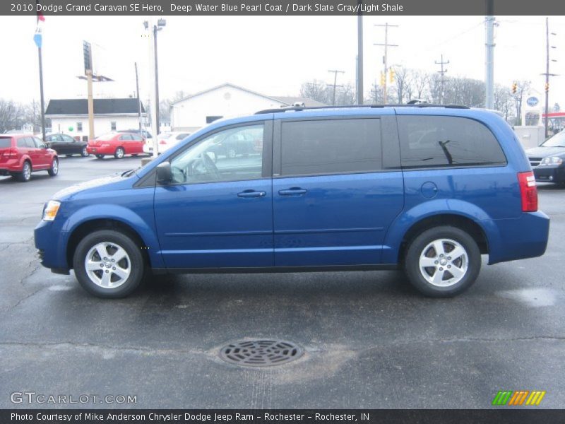  2010 Grand Caravan SE Hero Deep Water Blue Pearl Coat