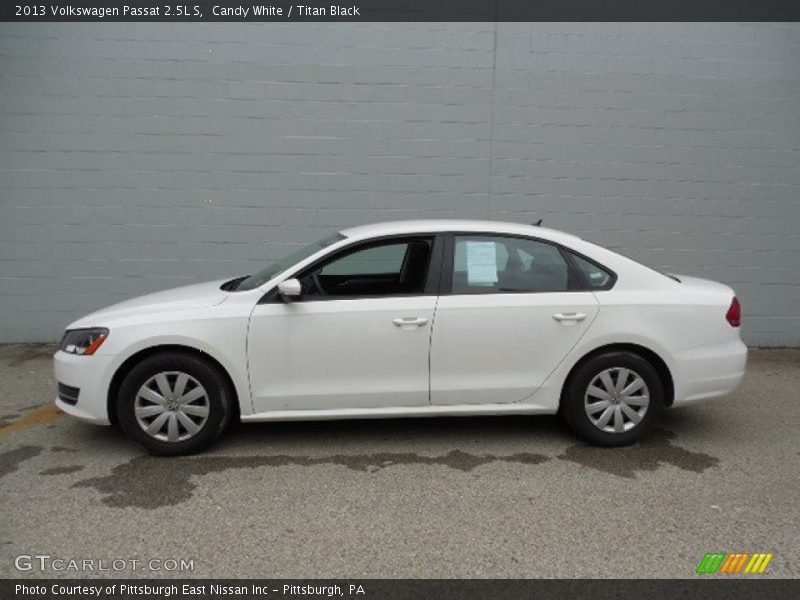  2013 Passat 2.5L S Candy White