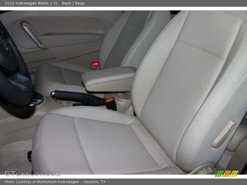Black / Beige 2013 Volkswagen Beetle 2.5L